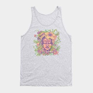 Flowers on your head Tank Top